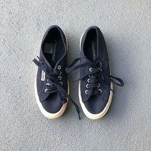 Navy blue SUPERGA sneakers